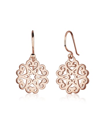 Elli Ohrringe 925 Sterling Silber Ornament in Rosegold