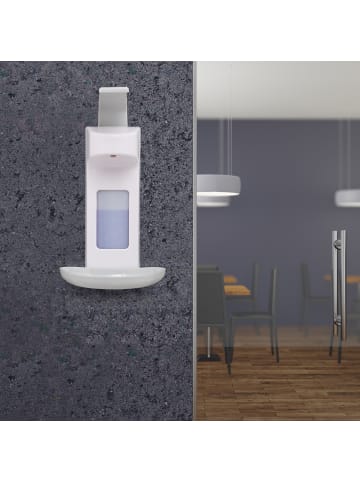 relaxdays 2x Desinfektionsspender in Weiß - 500 ml