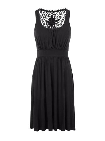 LASCANA Strandkleid in schwarz