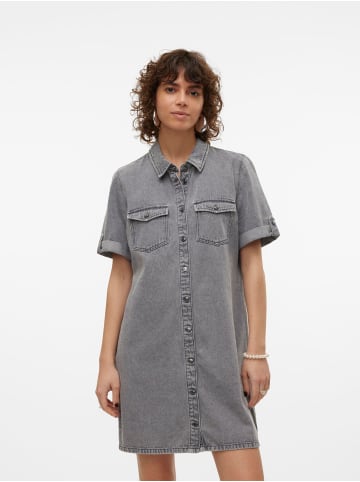 Vero Moda Jeanskleid in Medium Grey Denim