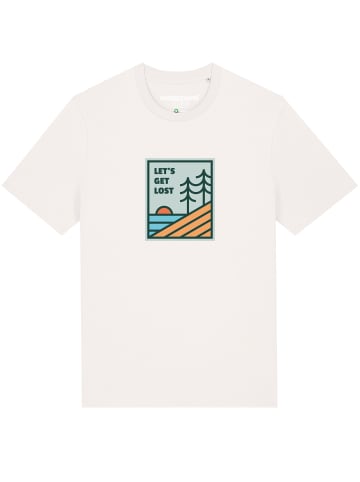 wat? Apparel T-Shirt Let's Get Lost in Off White