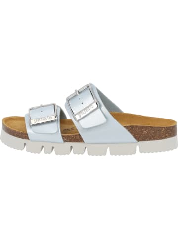 palado Pantoletten in ice blue metallic