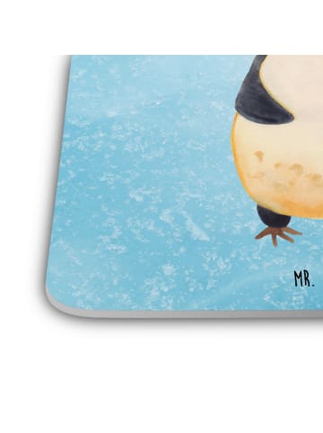 Mr. & Mrs. Panda Coaster Pinguin Luftballon ohne Spruch in Eisblau