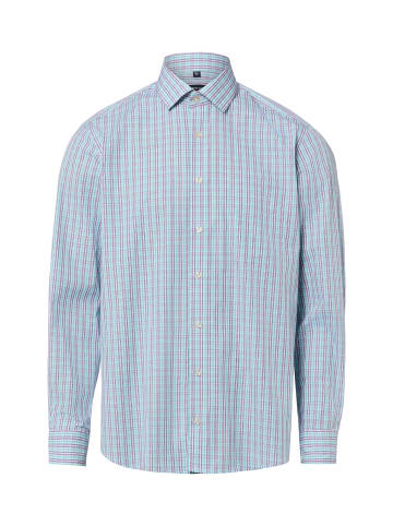 Andrew James Hemd in aubergine mint - 0009