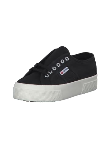 Superga Schnürschuhe in black-favorio