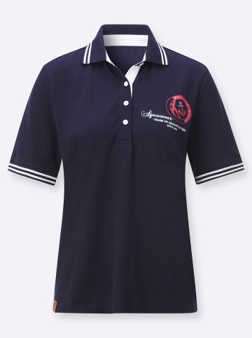 WITT WEIDEN Poloshirt in marine