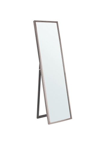 Beliani Standspiegel TORCY in Silber - (W) 40 x (H) 140 x (L) 2 cm