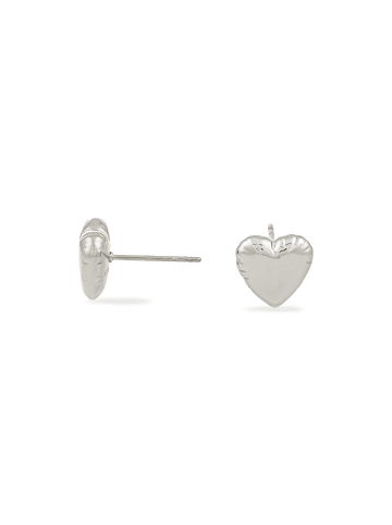Copenhagen Studios Ohrstecker Balloon Hearts in silber