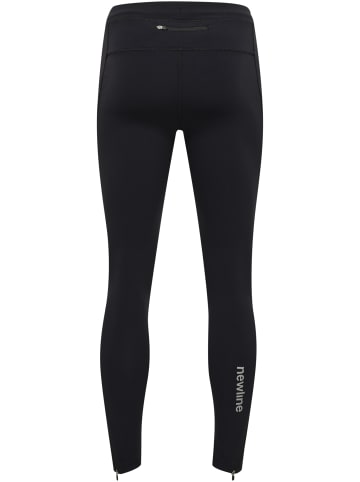 Newline Verstellbare Taille Leggings Reflektierend Logo Men's Core Herren in BLACK