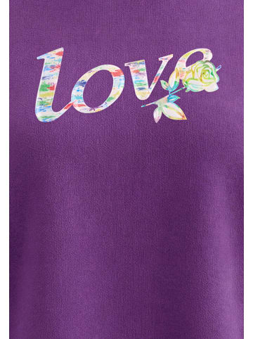IZIA Women Sweatshirt in Lavender