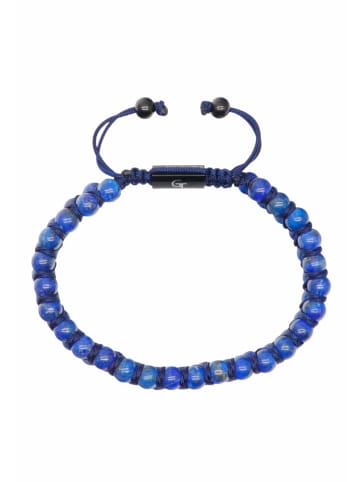 GT COLLECTION Armband Double-Bead in blue