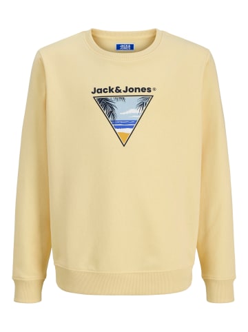 JACK & JONES Junior Sweatshirt 'Perry' in gelb