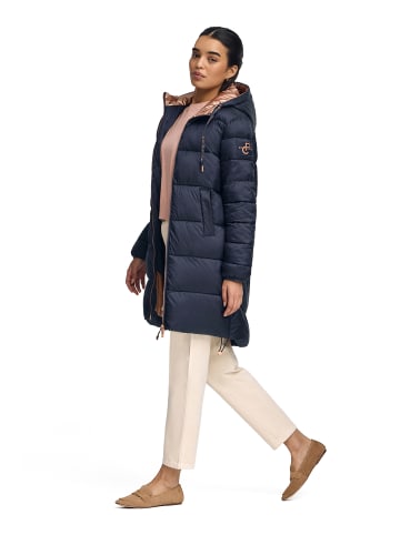 Polo Club Steppmantel in Navy Blau