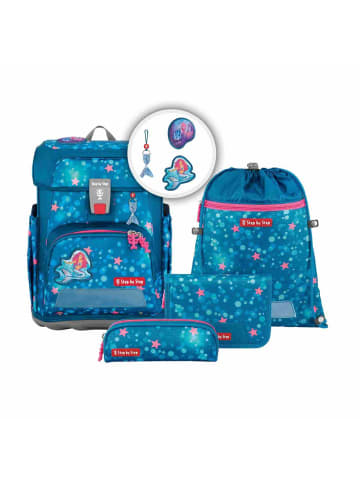 Step by Step Step by Step CLOUD Schulranzen-Set "Mermaid Lola", 5-teilig