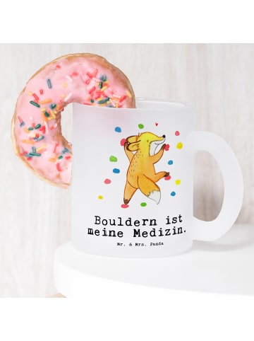 Mr. & Mrs. Panda Tee Tasse Fuchs Bouldern mit Spruch in Transparent