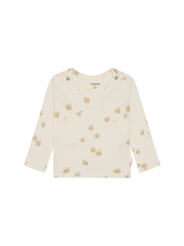 Noppies Langarmshirt All Over Print in Egret