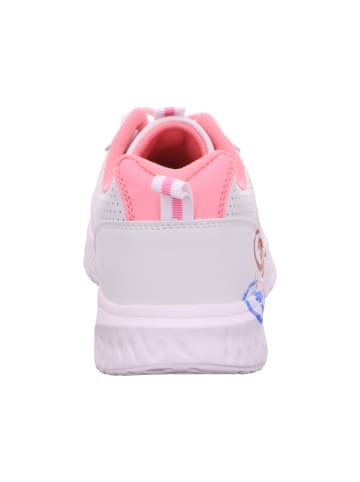 Tom Tailor Lowtop-Sneaker in white/rose
