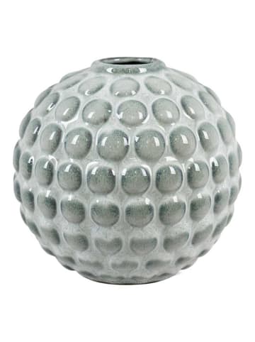 House Nordic Vase BUBBLES Blau Keramik 14x15 cm