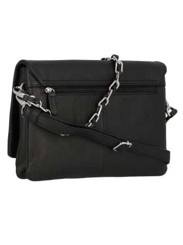 PICARD Sugar Pop Schultertasche Leder 29 cm in schwarz
