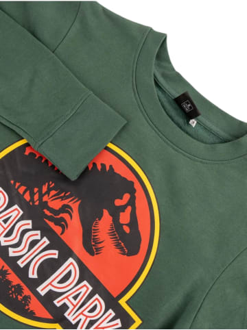 Cerda 2tlg. Outfit Sweatshirt & Hose Jurassic World in Dunkelgrün