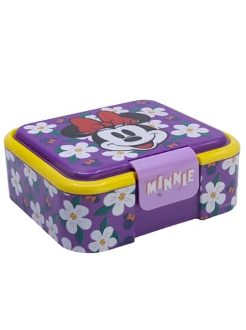 Disney Minnie Mouse Disney Minnie Mouse Kinder Brotdose – Lunchbox Pausenbox Schulbrotbox in Lila
