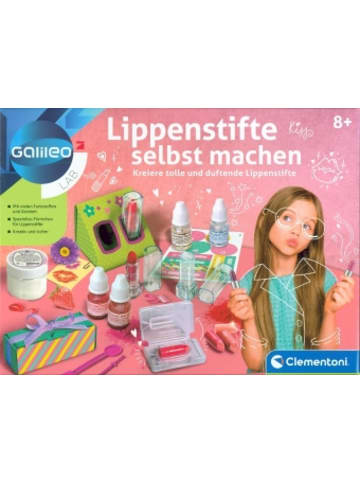 Clementoni Spiel - Lippenstifte selbst machen (Experimentierkasten)