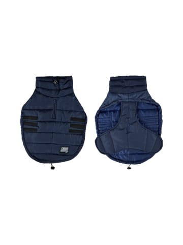dynamic24 Hunde Mantel Jacke Winterjacke  in Blau