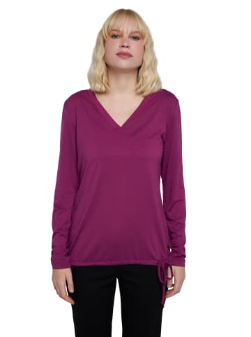 Gina Laura Longshirt in fuchsia pink