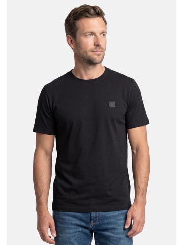 Lerros T-Shirt Basic in Schwarz / dunkelblau