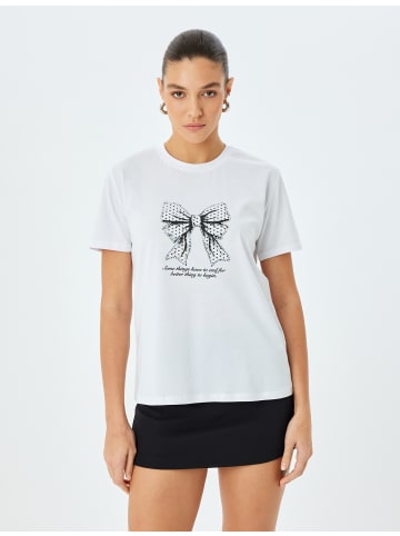 KOTON TSHIRT SS in Weiß