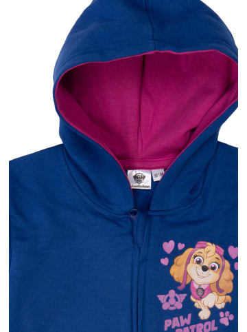 Paw Patrol Paw Patrol Sweatjacke Kapuzenpullover mit Reißverschluss Hoodie in blau