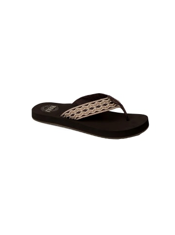 Reef Pantolette 'SMOOTHY' in braun