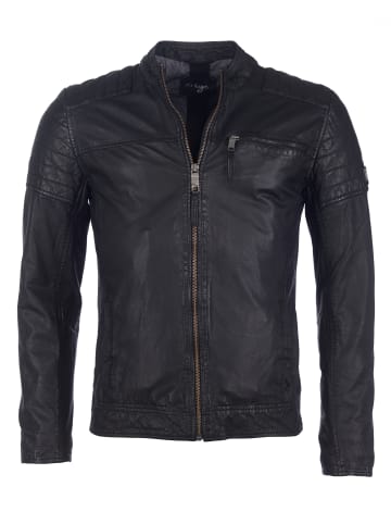 Maze Lederjacke Rocha in schwarz