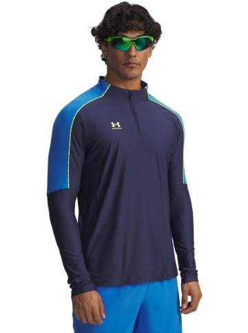 Under Armour Longsleeve "Challenger Pro Midlayer" in Blau