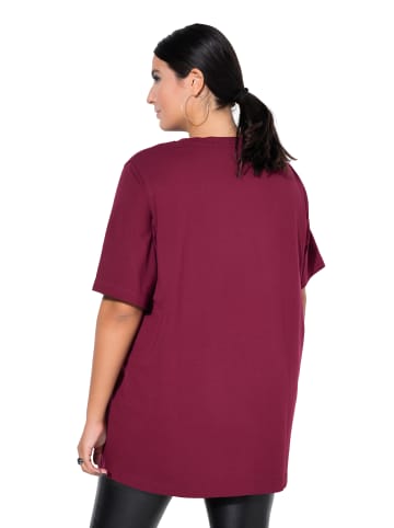 Studio Untold Longshirt in weinrot