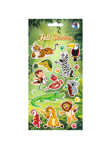 URSUS Filz Sticker Jungle - ab 3 Jahren