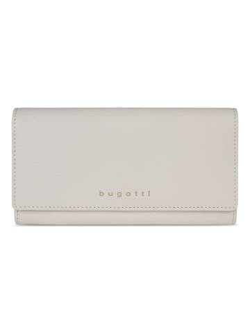 Bugatti Emilia Geldbörse RFID Schutz Leder 18.5 cm creme