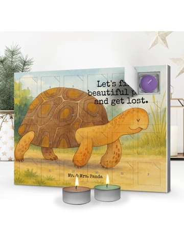 Mr. & Mrs. Panda Adventskalender Schildkröte MHerzieren Design ... in Weiß