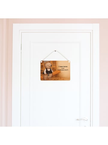 Mr. & Mrs. Panda Deko Schild Zimmermann Leidenschaft Design mit ... in Weiß