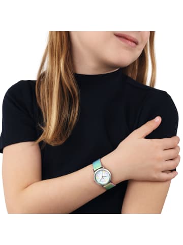 Tom Tailor Quarzuhr Alloy/Edelstahl, IP silber in Grün