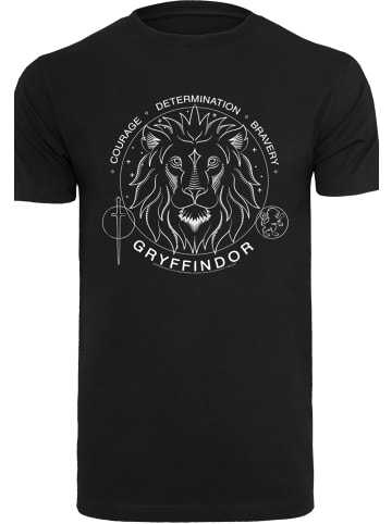 F4NT4STIC T-Shirt Harry Potter Gryffindor Seal in schwarz