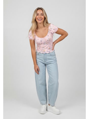 myMo Women Blouse in light rose multicolor