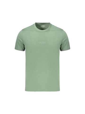 Guess Jeans Grün Herren T-Shirt aus Baumwolle