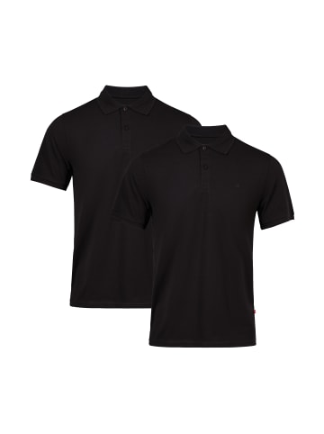 DANISH ENDURANCE Poloshirt Classic Fit in schwarz