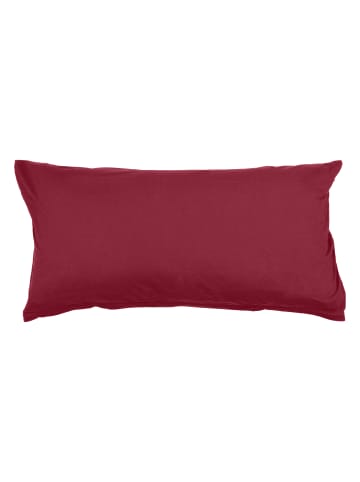 Traumschloss Exclusiv Edel-Jersey Kissenbezug in bordeaux