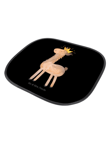 Mr. & Mrs. Panda auto hitzeschutz Lama König ohne Spruch in Schwarz