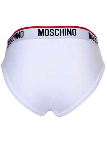 Moschino Slip 2er Pack in Weiß