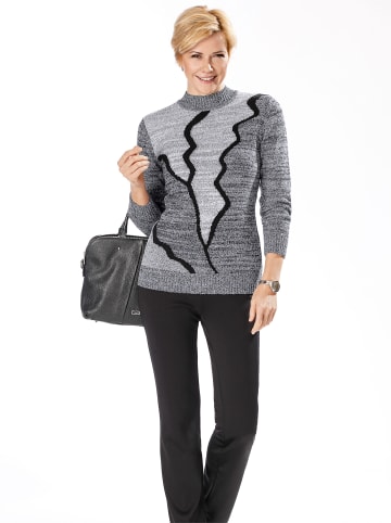 WITT WEIDEN Pullover in schwarz-weiß