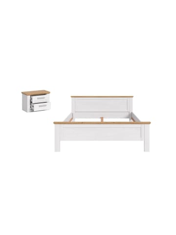 ebuy24 Schlafzimmer-Set Verona (2-teilig) Lärche 245 x 209 cm