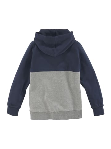 Kangaroos Kapuzensweatshirt in marine-grau